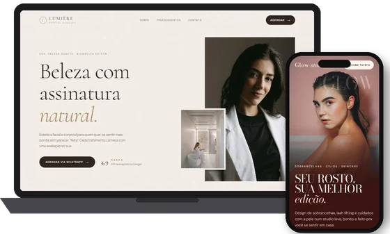 Sites profissionais